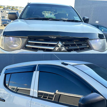 Monsoon and Bonnet Guard Mitsubishi Triton 2005-2015