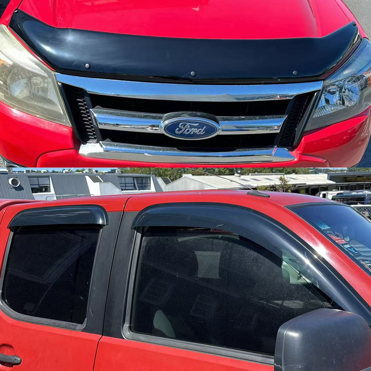 Monsoon and Bonnet Guard Ford Ranger PK 2008-2011