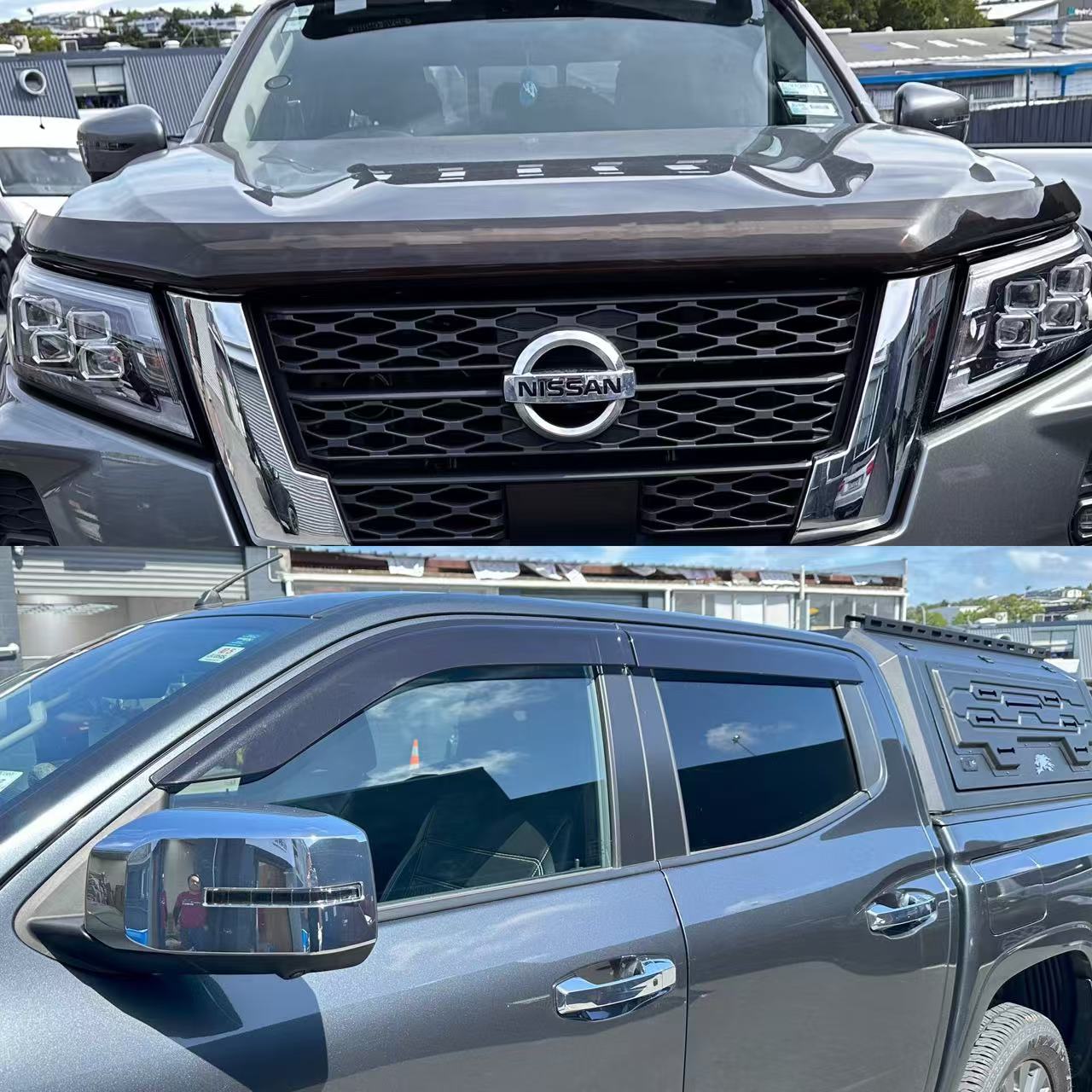 Monsoon and Bonnet Guard Nissan Navara 2021-2025
