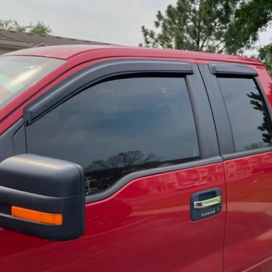 Monsoon and Bonnet Guard Matte Black Ford Ranger 2022+ Super Cab