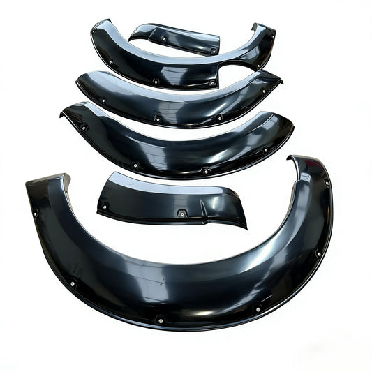 Fender Flare Nissan Navara NP300 2015-2020 ST/SL/ST-X Bolt Style Smooth Black