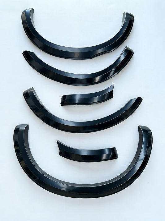 Fender Flare 4-Inch Isuzu D-Max 2021-2023 Smooth Style Matte Black