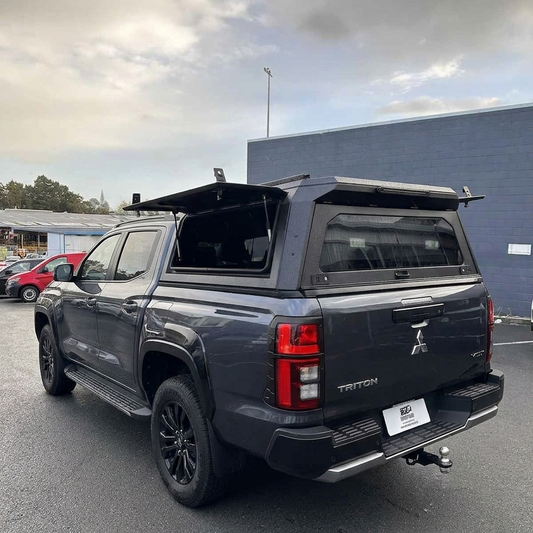 Aluminium Canopy with Rear view Glass for Mitsubishi Triton 2024+ Double Cab