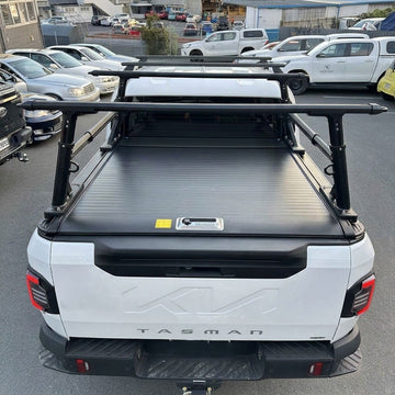 High Heavy Duty Load Bars and Premium Manual Roller Shutter for Ute Double Cab