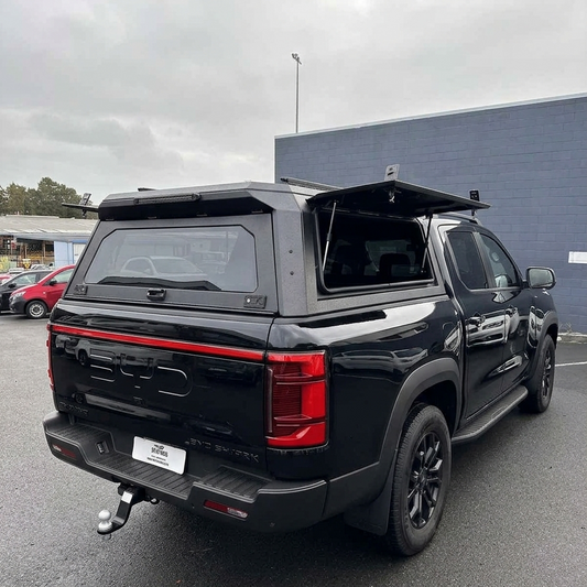 Aluminium Canopy with Rear View Glass for BYD Shark 6 Double Cab