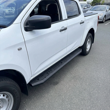 Side Step Running Board Offroad Steel Isuzu D-Max 2021-Current Double/Super Cab