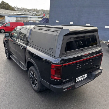Aluminium Canopy with Rear View Glass for BYD Shark 6 Double Cab