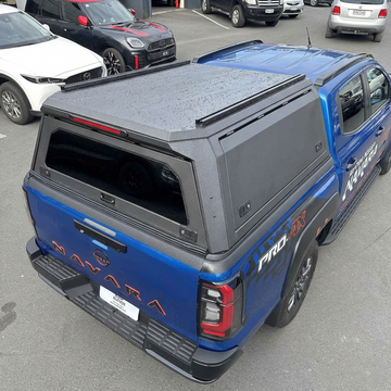 Premium Aluminium Canopy with Rear view Glass for Nissan Navara 2026+ New Gen Double Cab