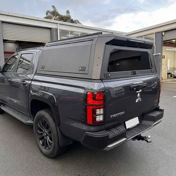 Premium Aluminium Canopy with Rear view Glass for Mitsubishi Triton 2024+ Double Cab