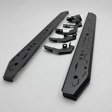 Side Step Running Board Offroad Steel GWM Cannon 2019-Curent Double/Super Cab